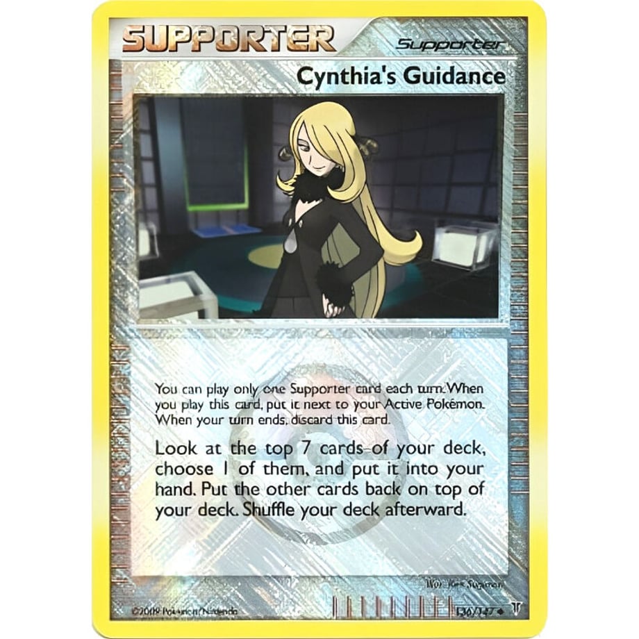 Cynthia's Guidance - League &amp; Championship Cards (136/147)