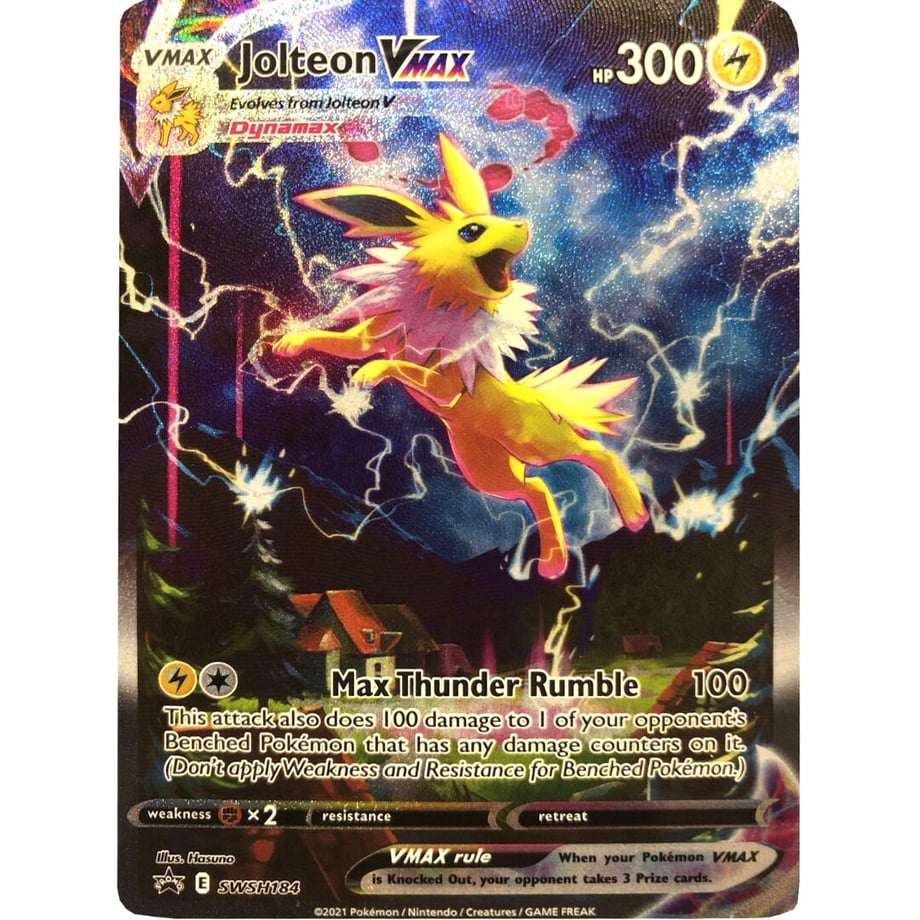 Jolteon VMAX - Sword &amp; Shield Promo Cards (SWSH184)