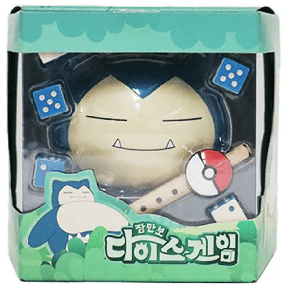 [The outer box may be crushed] Korea exclusive Pokemon Snorlax Dice Game