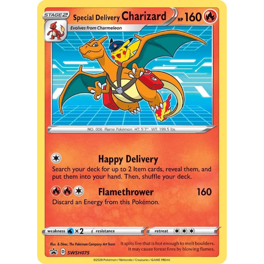 Special Delivery Charizard (SWSH075)