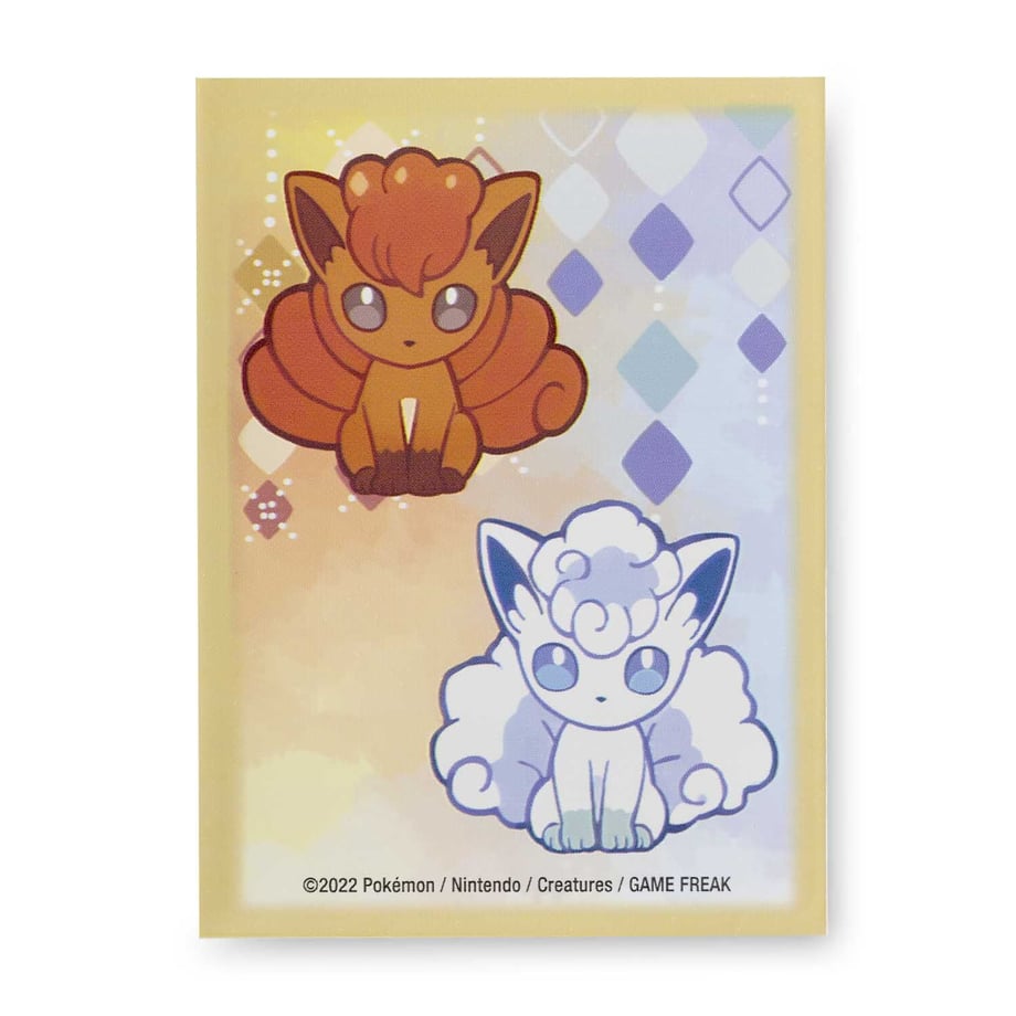 Pokemon Card Vulpix Style Card Sleeves (65 pieces)