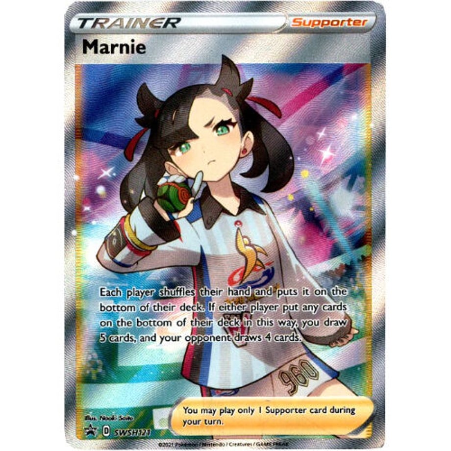 Marnie [SR] / Marnie - Sword &amp; Shield Promo Cards (SWSH121)