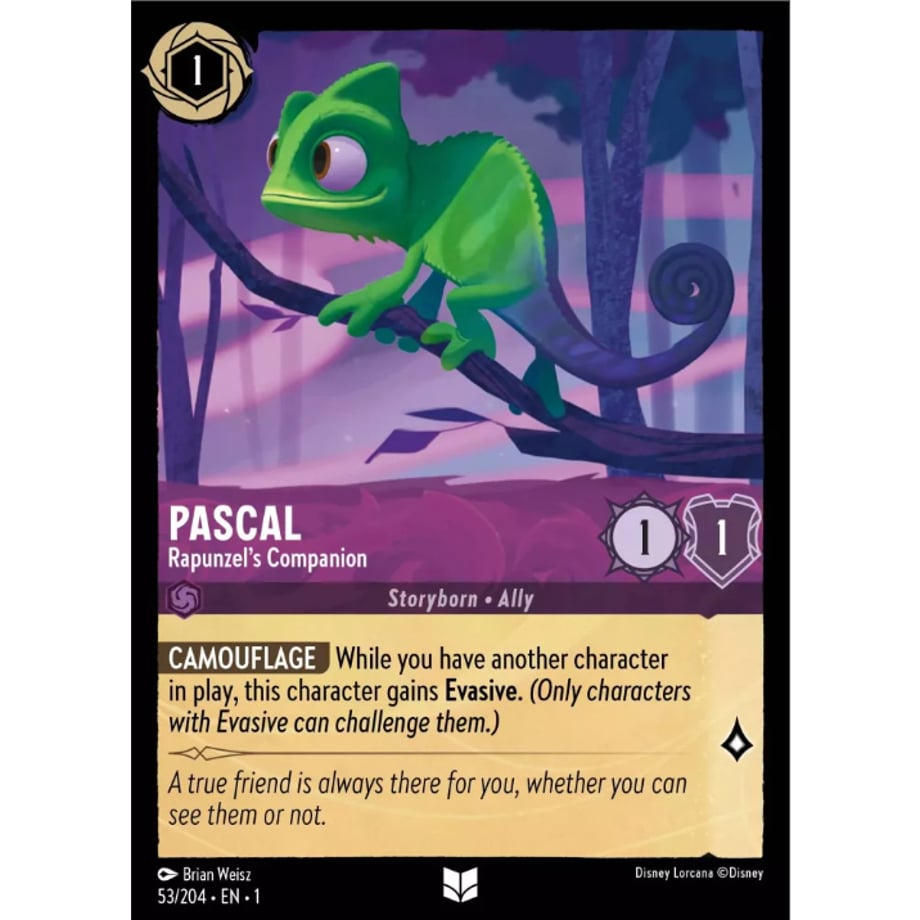 LORCANA Pascal (Rapunzel's Companion) - 53/204-EN-1