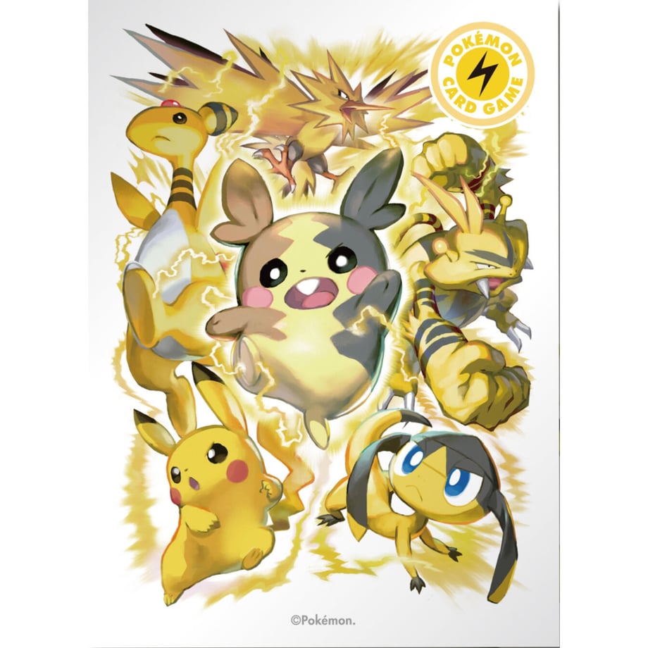 [Rose] Japanese Pokemon Center Exclusive Type Fighters Lightning Sleeve (2020)