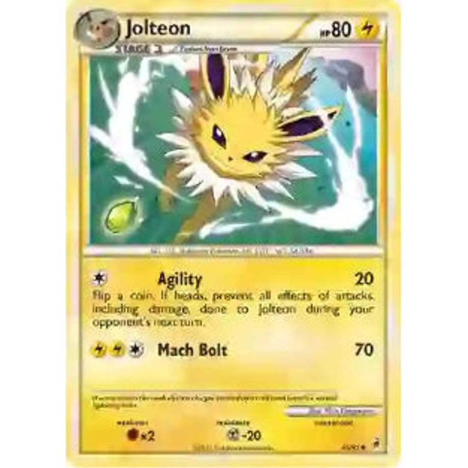 Sanders [Overseas exclusive design] / Jolteon - Call of Legends (45/95)