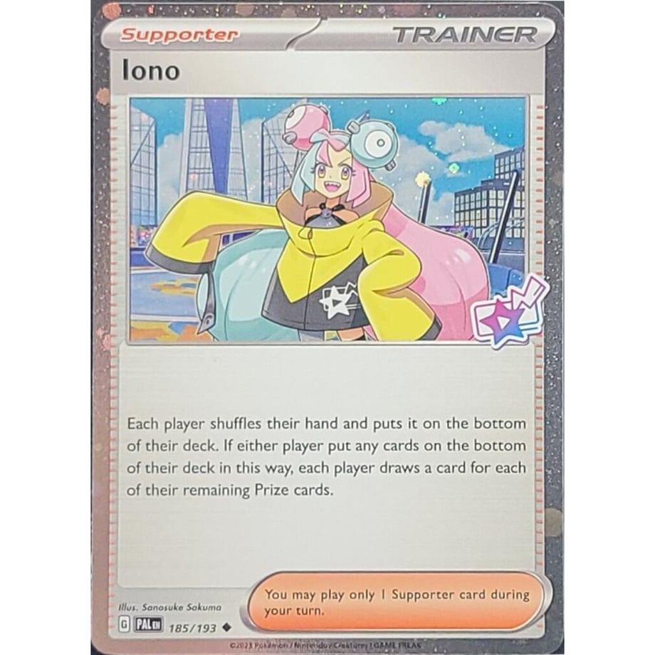 Nanjamo [Cosmos Holo] / Iono - Miscellaneous Cards &amp; Products (PALEN 185/193)