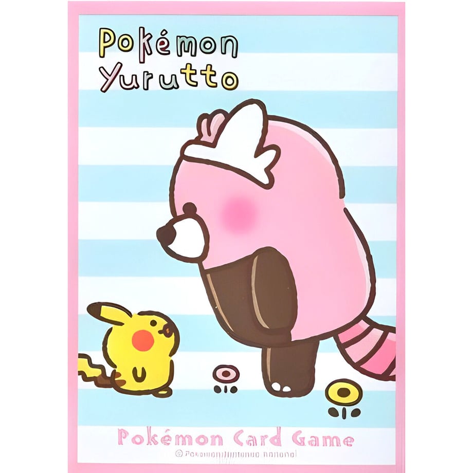 [Rose] Japanese Pokemon Center Exclusive Pokemon Yurutto Encounter Sleeve (2017)