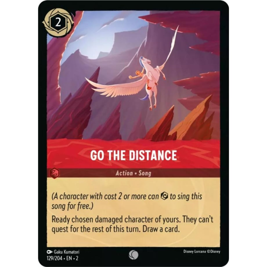 LORCANA Go the Distance [Common] / Go the Distance - 129/204-EN-2