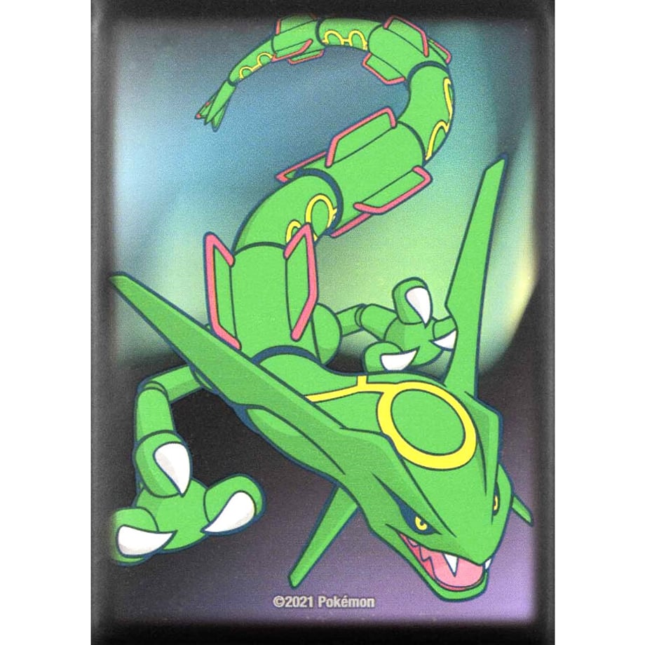 [Rose] Overseas Pokemon Center Exclusive Rayquaza Legendary Lights Sleeve (2022)