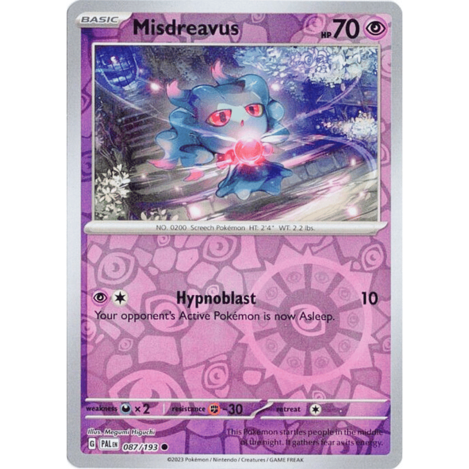 Misdreavus - Paldea Evolved(087/193)