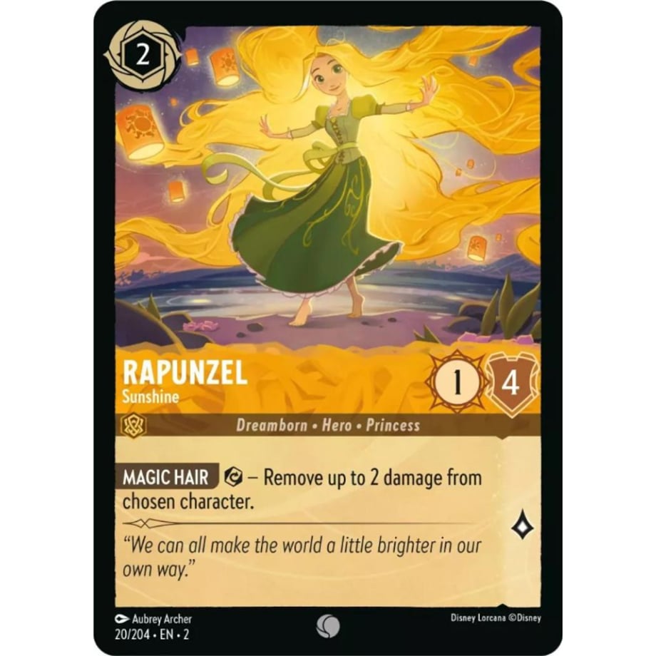 LORCANA Rapunzel (Sunshine) - 20/204-EN-2