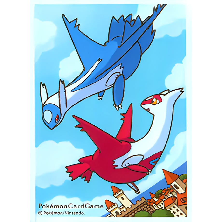 [Rose] Japanese version Pokemon Center exclusive Latias and Latios sleeve (2018)