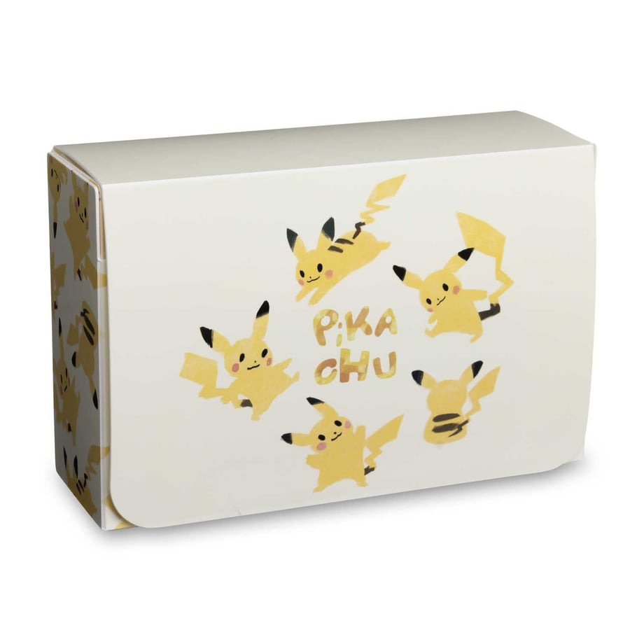 Pokemon Card Pikachu ALLOVER Double Deck Box