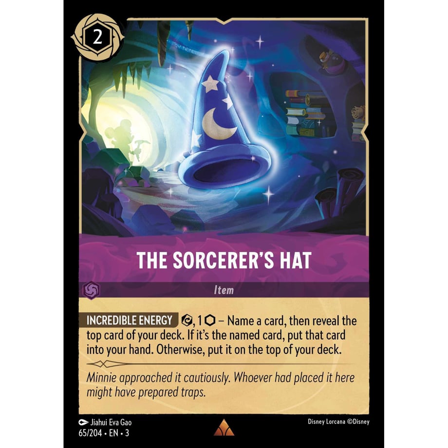 LORCANA The Sorcerer's Hat - 65/204-EN-3