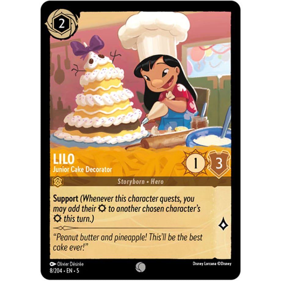 LORCANA Lilo [Common] / Lilo (Junior Cake Decorator) - 8/204-EN-5