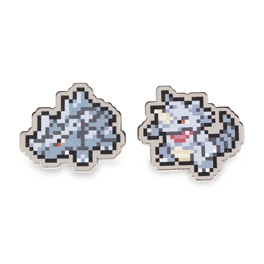 Pokémon Center Exclusive Rhyhorn/Rhydon Pixel Pin