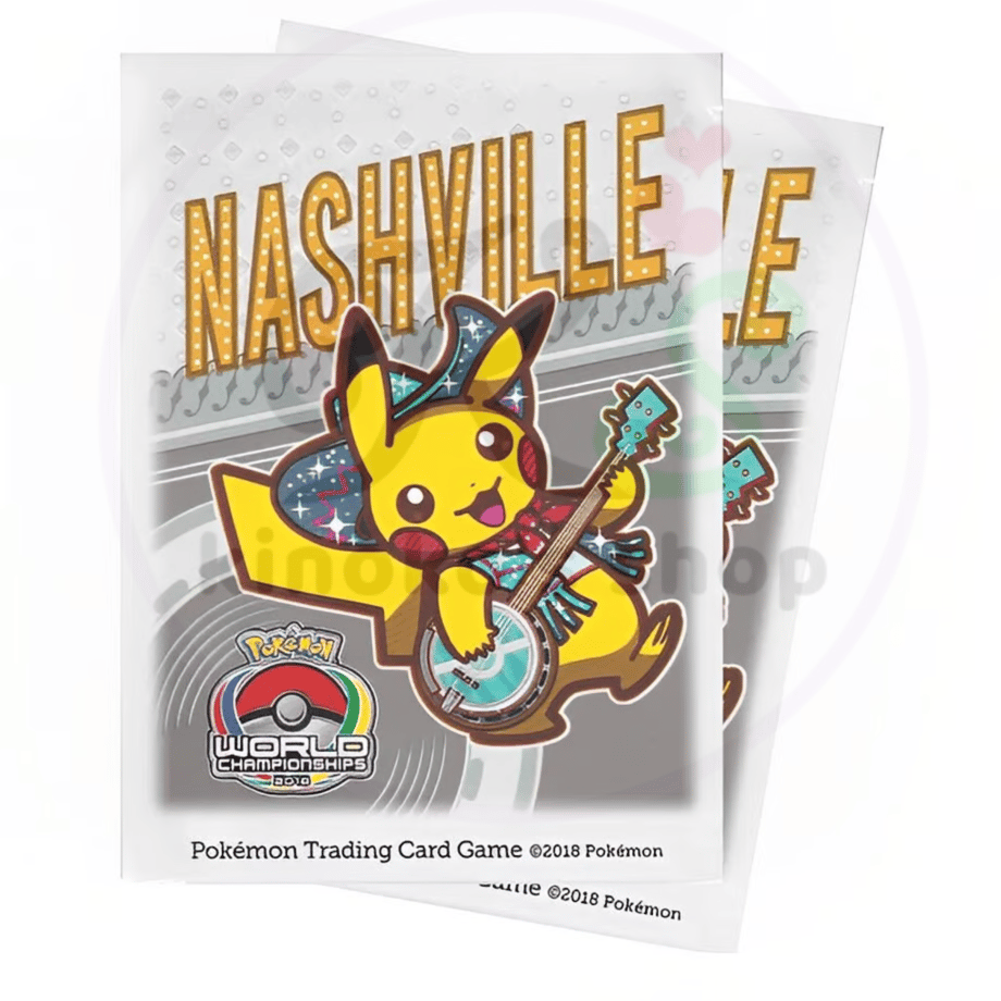 Pokemon Card WCS2018 Nashville (Player Design) Sleeves (65 Cards)