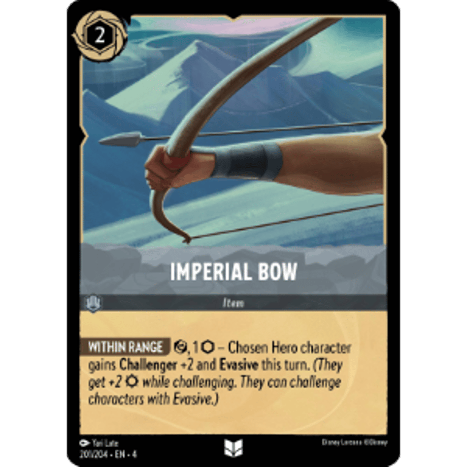 LORCANA Imperial Bow [Uncommon] / Imperial Bow - 201/204-EN-4