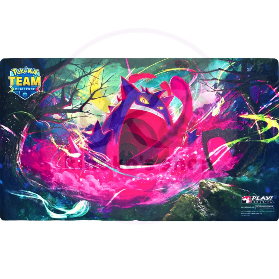 Pokemon Card 2022 TEAM CHALLENGE Gigantamax Gengar Playmat