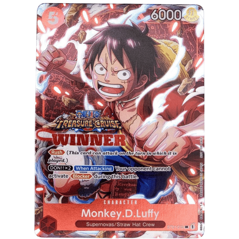 [English version] One Piece Card Monkey D. Luffy Tournament Pack Vol.5 -Winner-/ Monkey.D.Luffy (English ST01-012)