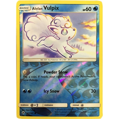 Alolan Vulpix - Burning Shadows (27/147)