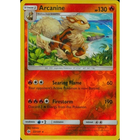 Arcanine - Sun &amp; Moon (22/149)