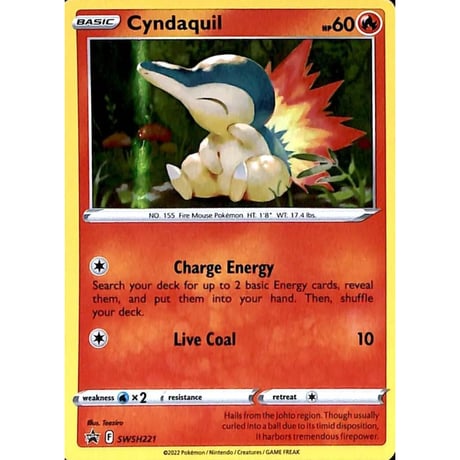 Cyndaquil - Sword &amp; Shield Promo (SWSH221)