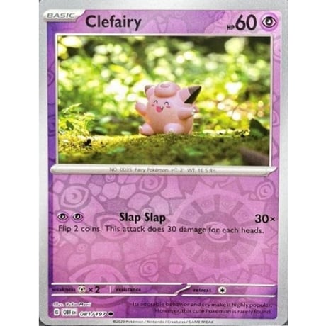 Clefairy - Obsidian Flames (081/197)