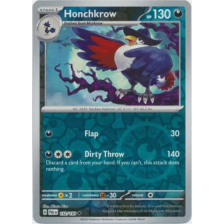 Honchkrow - Paldea Evolved (132/193)