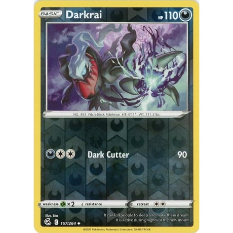 Darkrai - Fusion Strike (167/264)