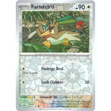 Farfetch'd - Scarlet &amp; Violet: 151 (083/165)