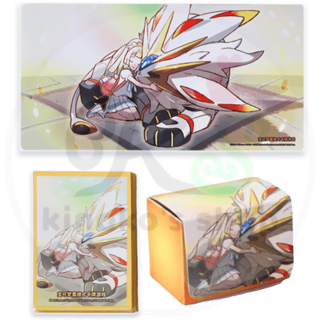 Pokemon Card Simplified Chinese Edition Lillie &amp; Solgaleo Supply Set [Sleeve, Deck Box, Playmat] 