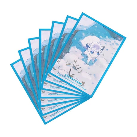 Simplified Chinese version of Winning Elephant Star Drawing Alolan Vulpix Card Sleeves (64 pieces) 